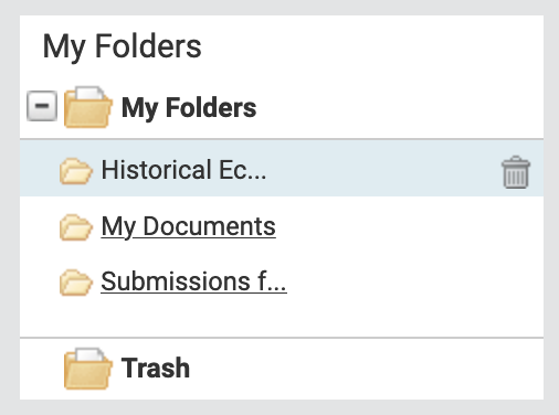 Delete folder
